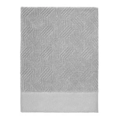 Bleecker Contemporary Pattern Bath Towel 10 Bleecker Contemporary Pattern Bath Towel -Jonathan Adler Shop 045001 GRY 1754580 4