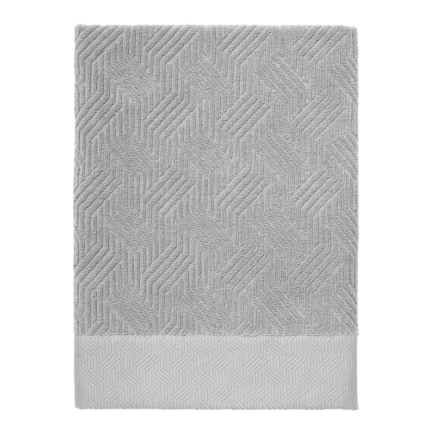 Bleecker Contemporary Pattern Bath Towel 4 Bleecker Contemporary Pattern Bath Towel - Image 4