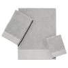 Bleecker Contemporary Pattern 3 Piece Towel Set