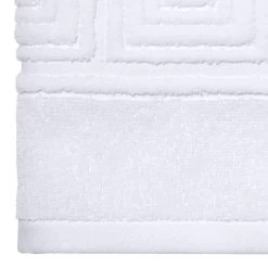 Gramercy Greek Key Border Bath Towel -Jonathan Adler Shop 045011 WHT 1754580 3
