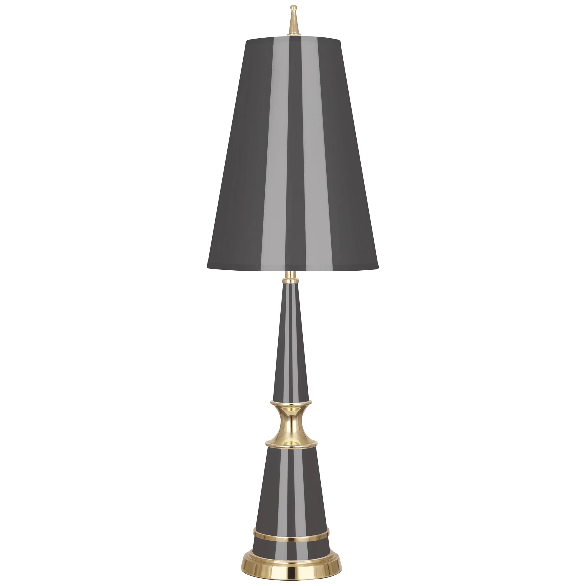 Jonathan Adler Versailles Painted Shade Table Lamp 4 Jonathan Adler Versailles Painted Shade Table Lamp - Image 4