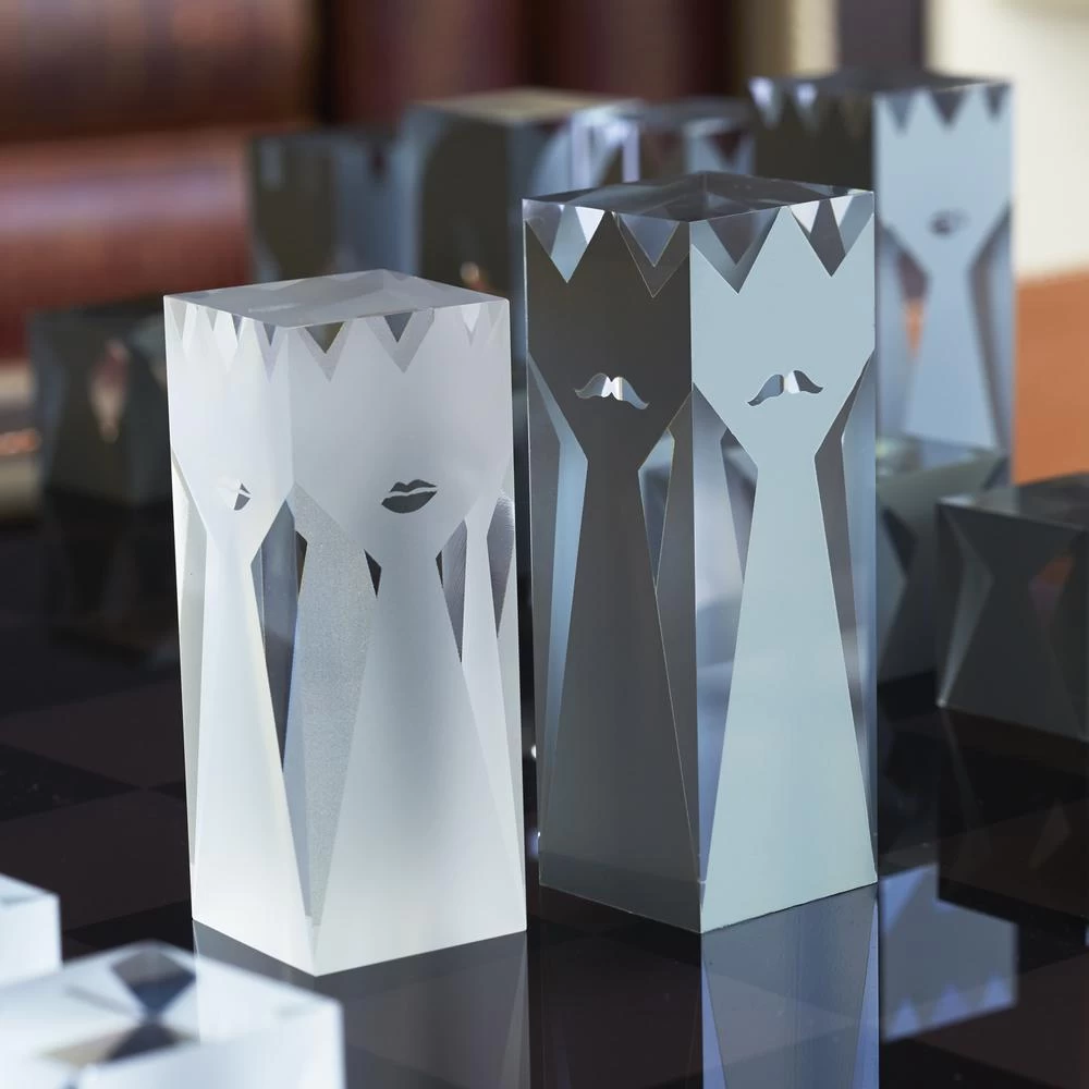 Jonathan Adler Acrylic Chess Set 5 Jonathan Adler Acrylic Chess Set - Image 5