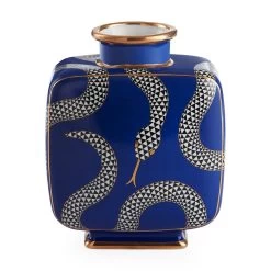 Jonathan Adler Eden Square Navy Vase