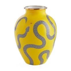 Jonathan Adler Eden Urn Yellow Vase