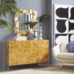 Jonathan Adler Bond Six-Drawer Credenza 14 Jonathan Adler Bond Six-Drawer Credenza -Jonathan Adler Shop FA19 Bond6Drawer PuzzleMirror x1000 4cdc43d7 c398 4e12 a303 51c59b86b559