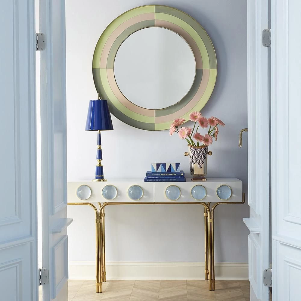 Jonathan Adler Harlequin Round Mirror 4 Jonathan Adler Harlequin Round Mirror - Image 4