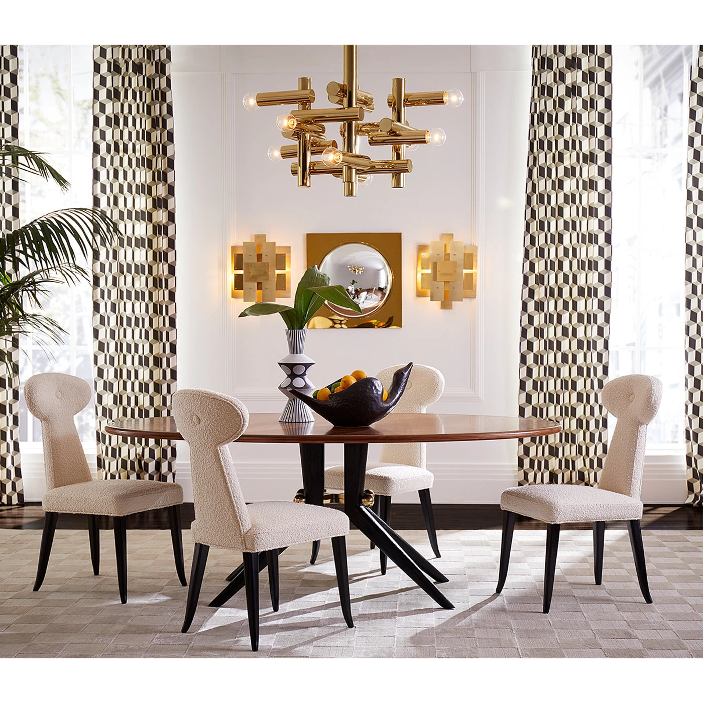 Jonathan Adler Trocadero Dining Table 7 Jonathan Adler Trocadero Dining Table - Image 7
