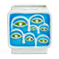 Jonathan Adler Glass Menagerie Eyes Vase