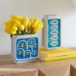 Jonathan Adler Glass Menagerie Lips Vase -Jonathan Adler Shop Glass Menagerie Vases Lips and Eyes Fall23 x900 adb899c7 7b33 4c76 814b cdb3b0816065