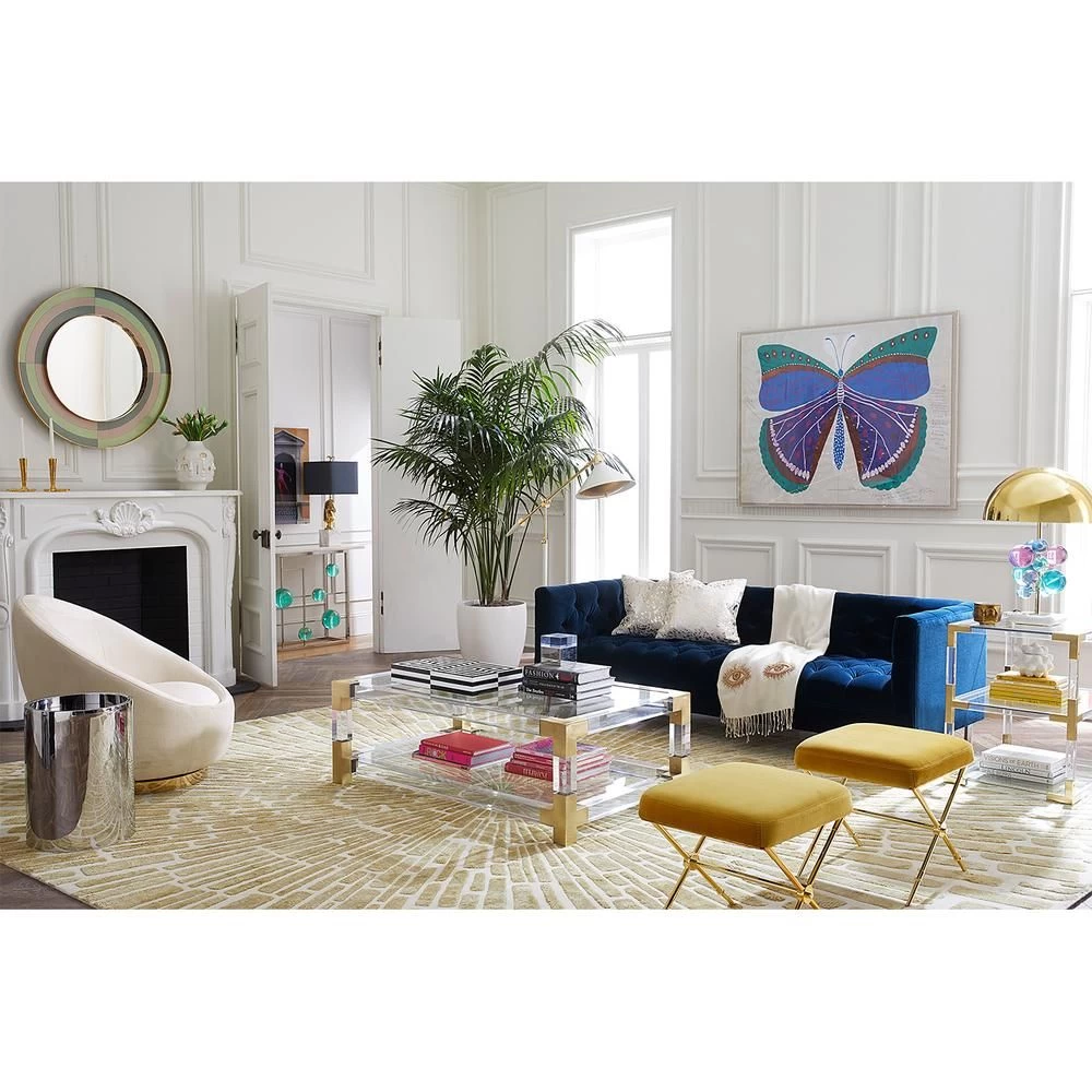Jonathan Adler Harlequin Round Mirror 6 Jonathan Adler Harlequin Round Mirror - Image 6