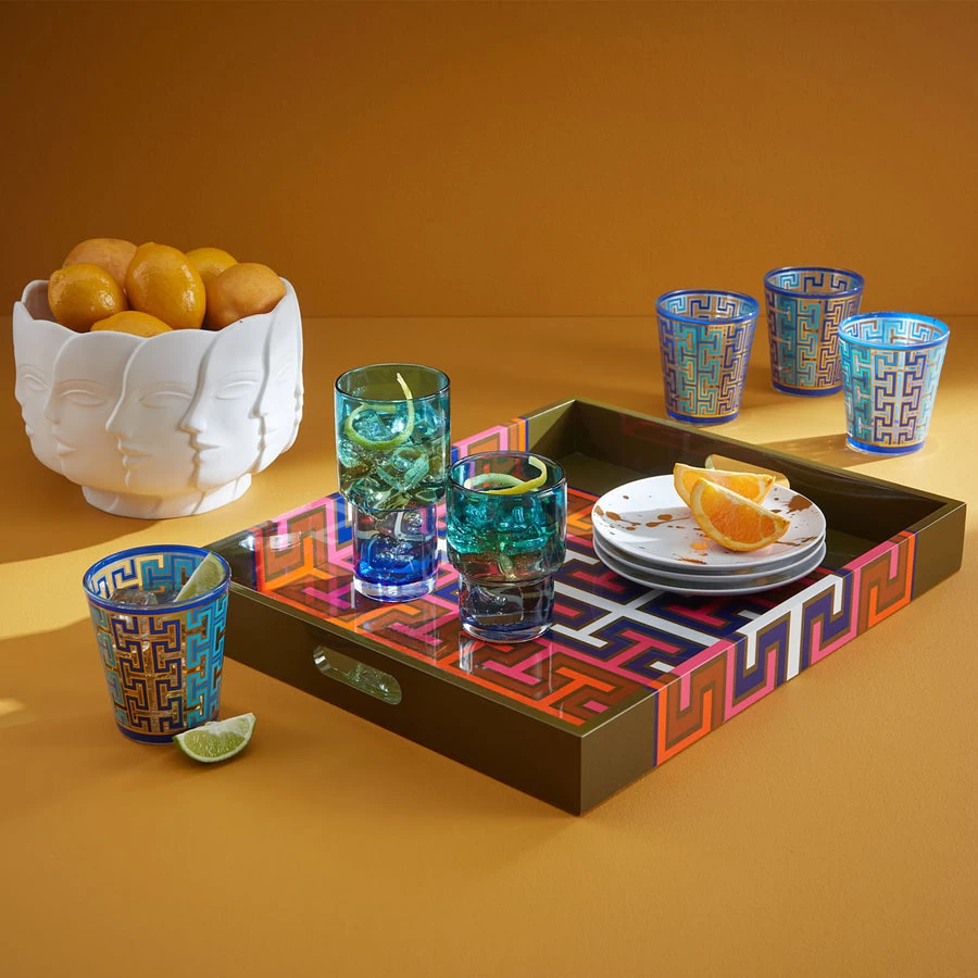 Jonathan Adler Madrid Lacquer Tray 3 Jonathan Adler Madrid Lacquer Tray - Image 3