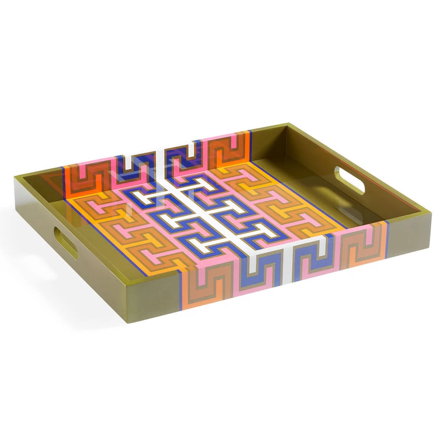 Jonathan Adler Madrid Lacquer Tray 2 Jonathan Adler Madrid Lacquer Tray - Image 2
