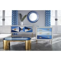 Jonathan Adler Harlequin Round Mirror 21 Jonathan Adler Harlequin Round Mirror -Jonathan Adler Shop SP20 Harlequin Blue Collection x1000 a4a00624 7024 4ff4 b22c 7ea6fa142aa5