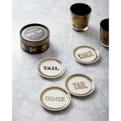 Jonathan Adler Cock/Tail Coasters -Jonathan Adler Shop Web17 Cock Tail Coasters