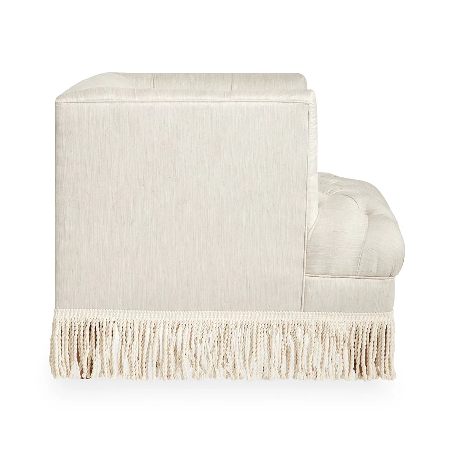 Jonathan Adler Baxter Chair With Bullion Fringe 3 Jonathan Adler Baxter Chair With Bullion Fringe - Image 3