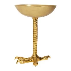 Jonathan Adler Brass Talon Bowl