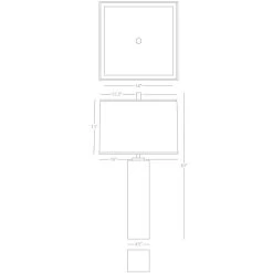 Jonathan Adler Canaan Tall Table Lamp