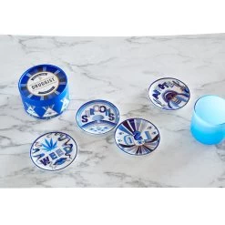 Jonathan Adler Druggist Coasters -Jonathan Adler Shop druggist coasters