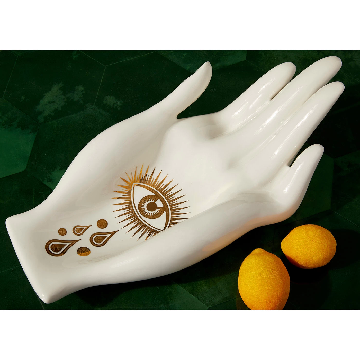 Jonathan Adler Gilded Eve Fruit Bowl 7 Jonathan Adler Gilded Eve Fruit Bowl - Image 7