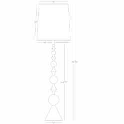 Jonathan Adler Harlequin Floor Lamp