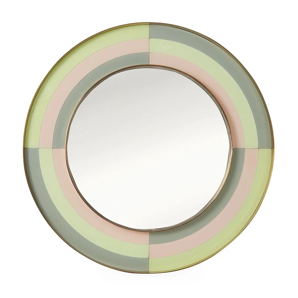 Jonathan Adler Harlequin Round Mirror 1 Jonathan Adler Harlequin Round Mirror