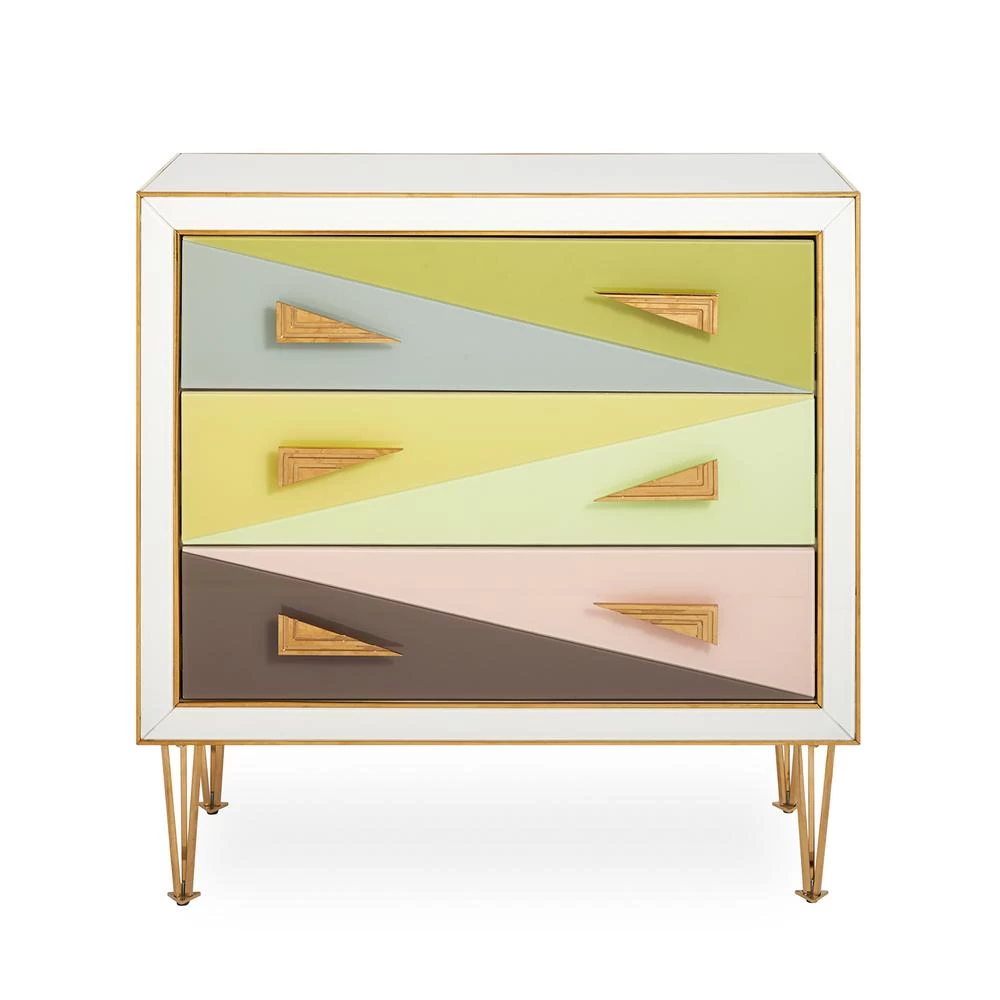 Jonathan Adler Harlequin Three-Drawer Chest