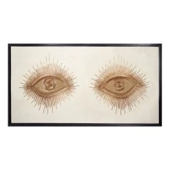 Jonathan Adler Eyes Beaded Wall Art