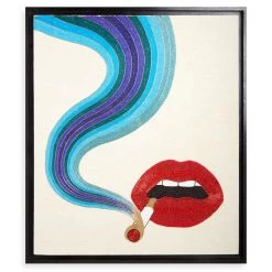 Jonathan Adler Smolder Beaded Wall Art