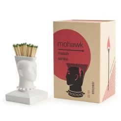 Jonathan Adler Mohawk Porcelain Match Strike 6 Jonathan Adler Mohawk Porcelain Match Strike -Jonathan Adler Shop modern decor matchstrike mohawk jonathan adler