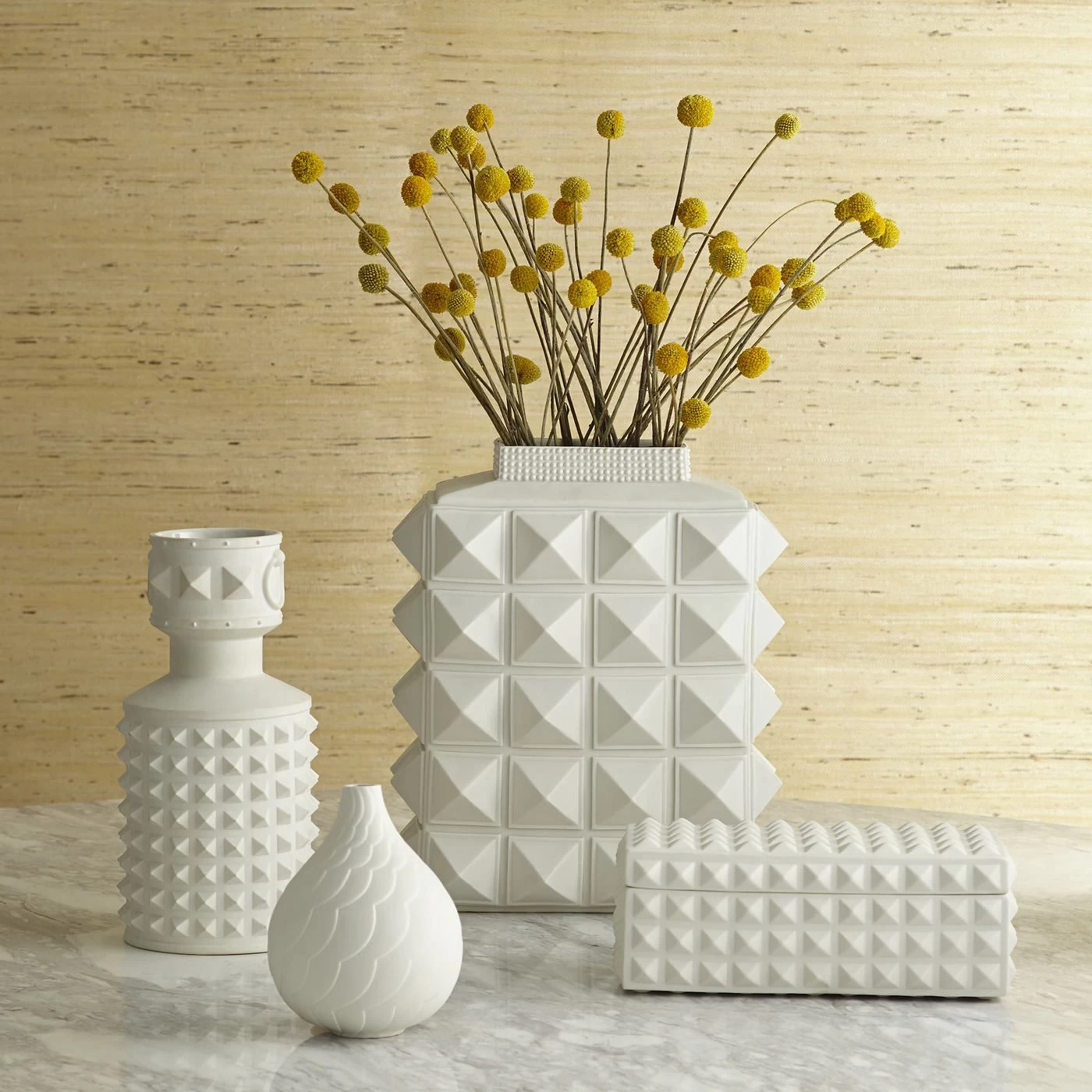 Jonathan Adler Charade Studded Vase 5 Jonathan Adler Charade Studded Vase - Image 5