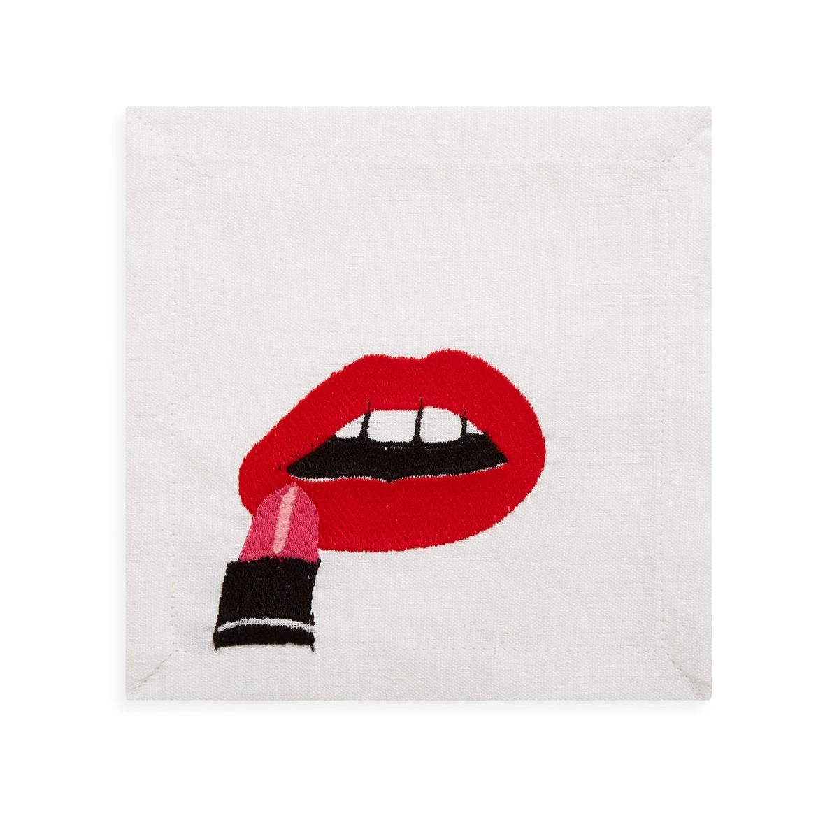 Jonathan Adler Lips Cocktail Napkins 2 Jonathan Adler Lips Cocktail Napkins - Image 2