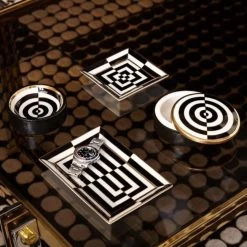 Jonathan Adler Op Art Rectangle Tray
