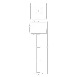 Jonathan Adler Bellport Floor Lamp