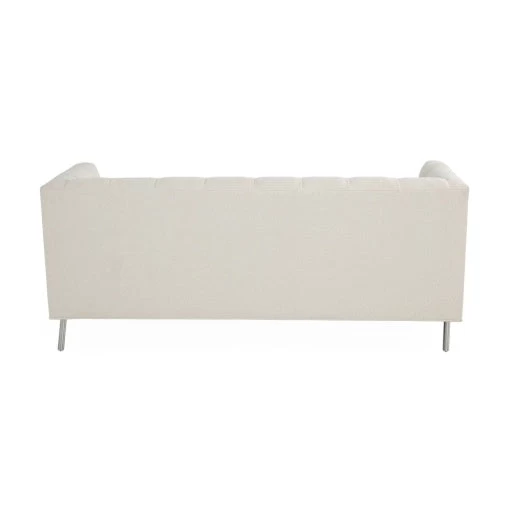 Jonathan Adler Baxter Serpette Ivory T-Arm Sofa 3 Jonathan Adler Baxter Serpette Ivory T-Arm Sofa - Image 3