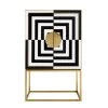 Jonathan Adler Op Art Bar Cabinet